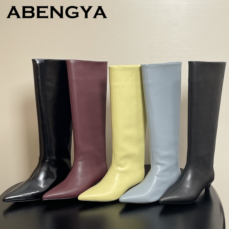 Women'S Fashion Boots 2025 - Bottes à talons chaton pour femme,