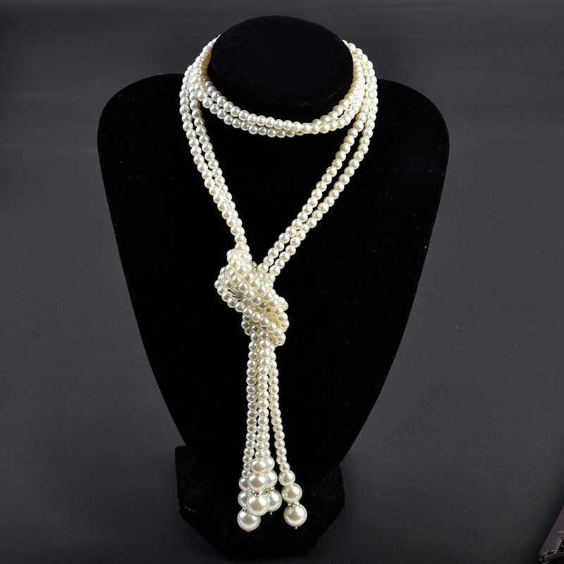 Women'S Fashion In The 1920S - Collier de perles des années 1920,