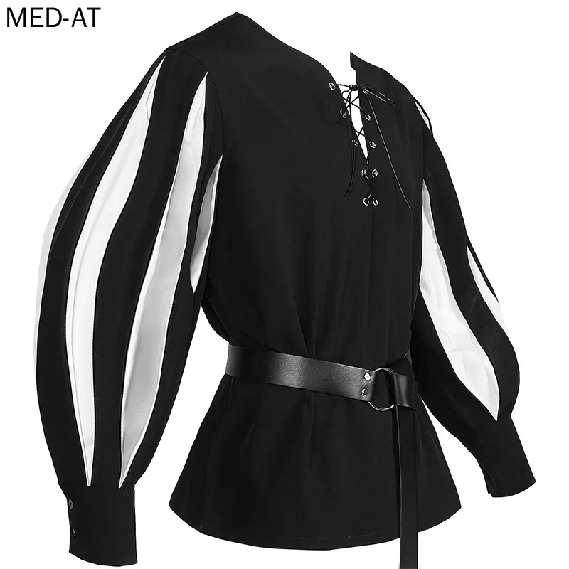 Belted Shirt Dress - Tunique de chevalier guerrier d'halloween pour