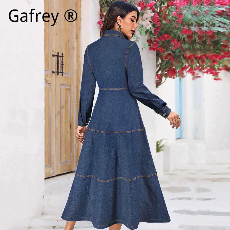 Nouvelle Robe Chemise en Jean  - Belted Shirt Dress avis et prix