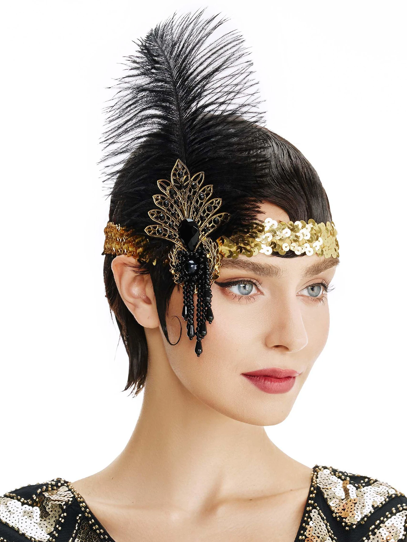 Strass bandeau 1920s Vintage G - Women'S Fashion In The 1920S avis et prix
