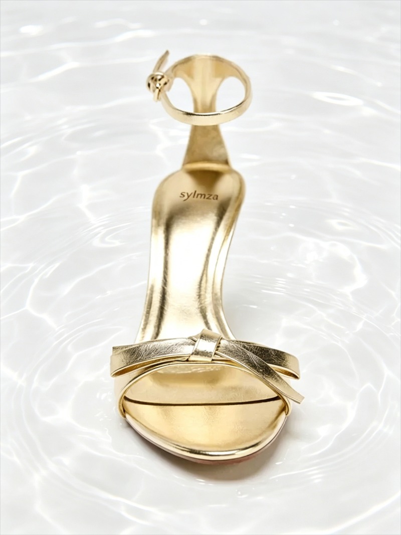Élégant Golden Bow marque sand - Women'S Fashion Brand Shoes avis et prix