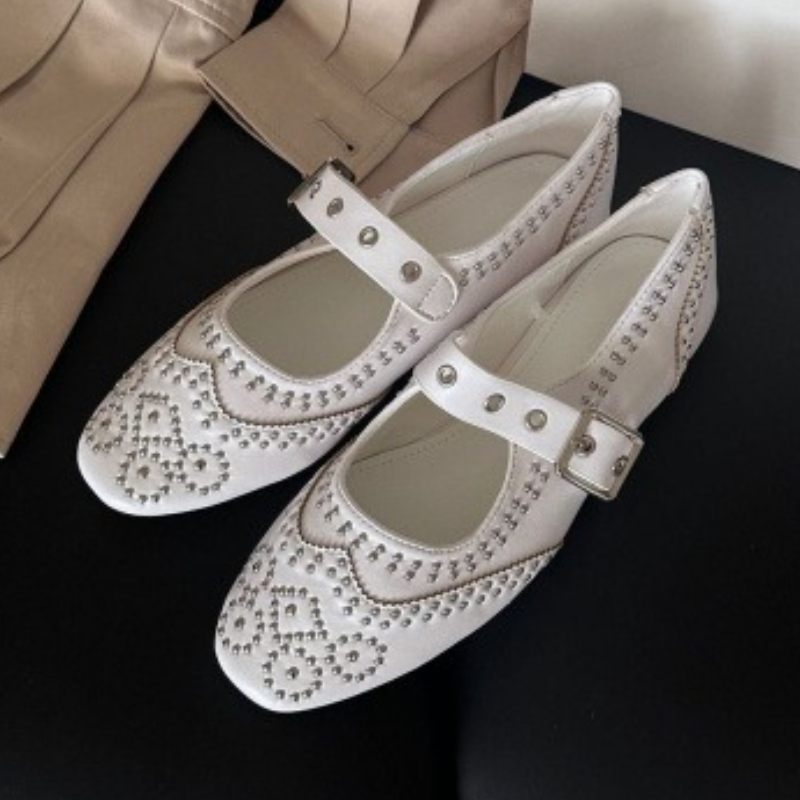Rétro Rivet boucle Design appa - Women'S Fashion Brand Shoes avis et prix