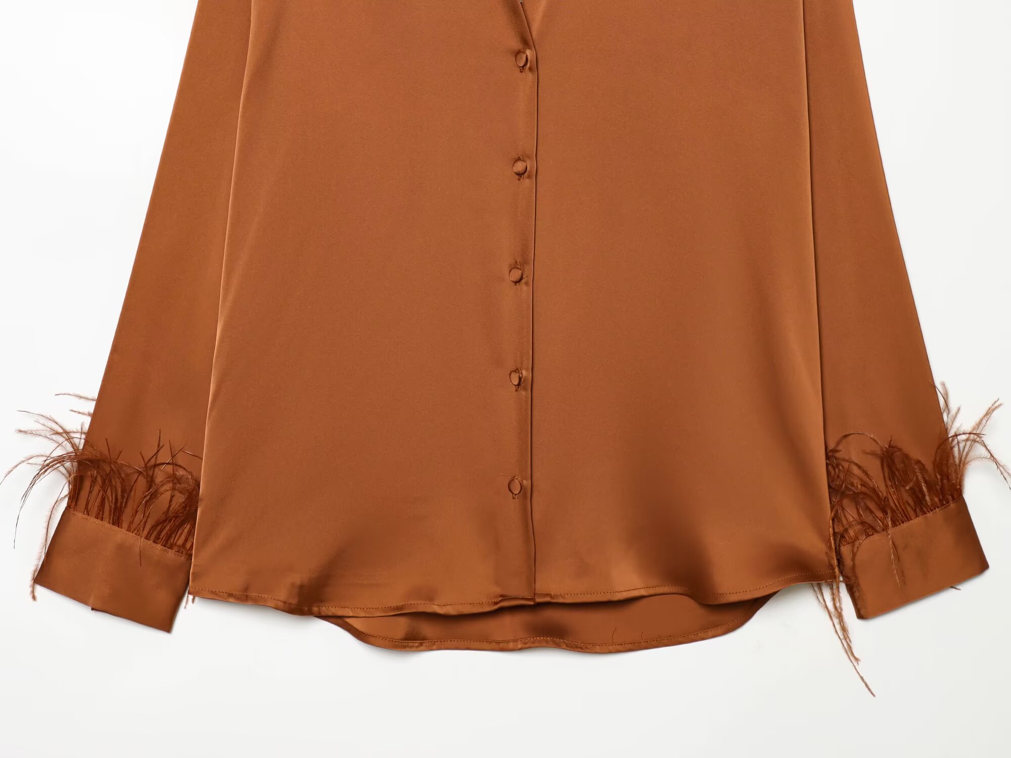 KONDALA Vintage solide Orange  - Women'S Fashion Trends Fall 2025 avis et prix