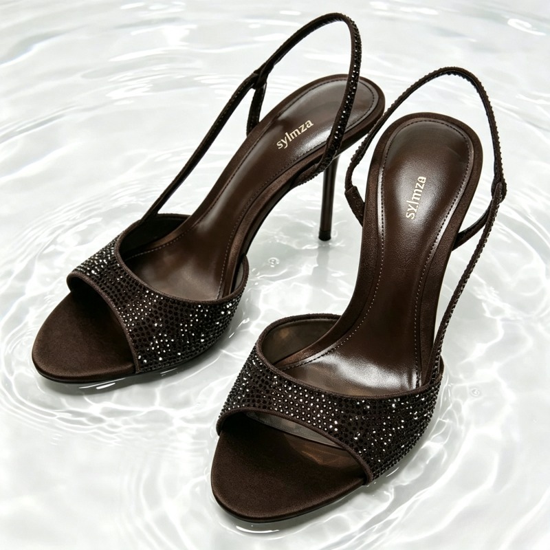 Sandales à talons aiguilles po - Women'S Fashion Brand Shoes avis et prix