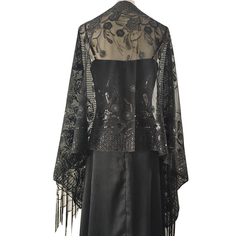 Cape de mariage à paillettes p - Women'S Fashion In The 1920S avis et prix