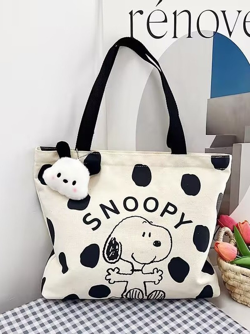 Sac à bandoulière en toile Sno - Canvas Tote Bag avis et prix