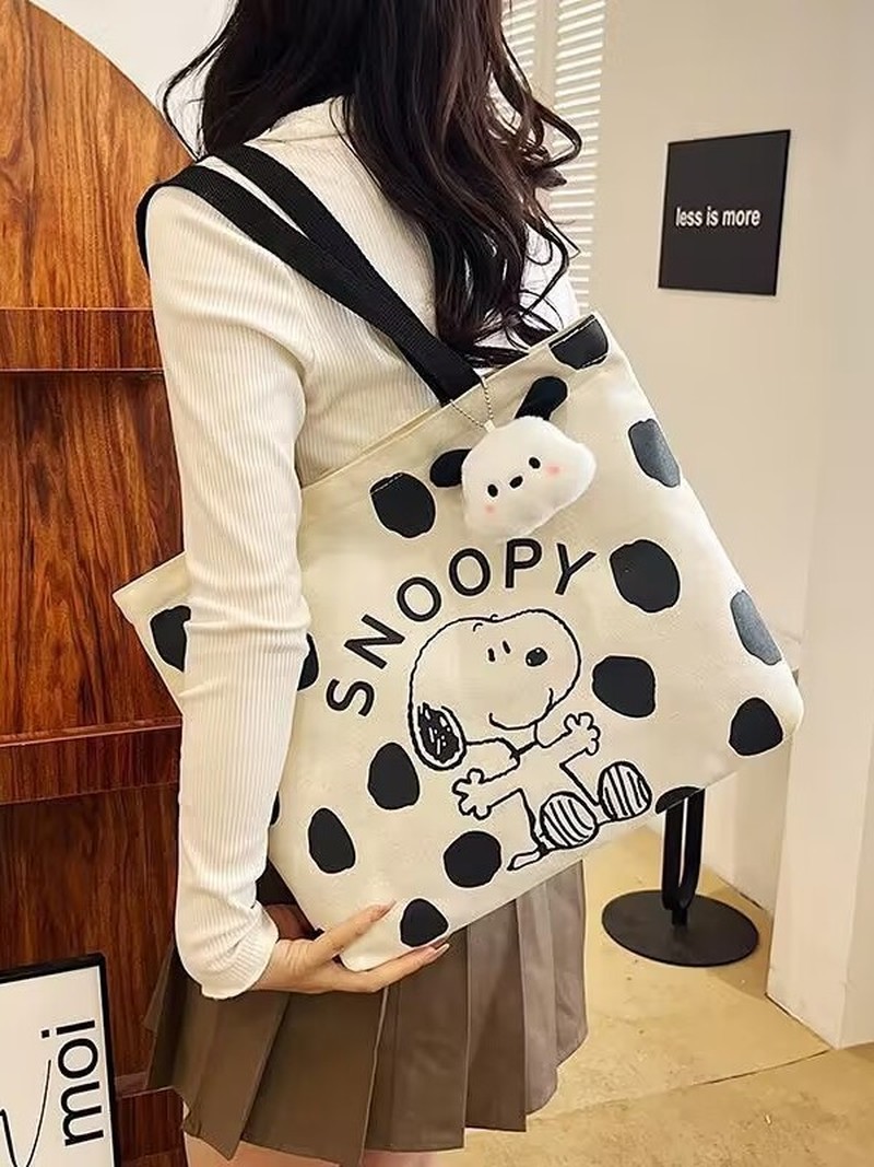 Sac à bandoulière en toile Sno - Canvas Tote Bag avis et prix