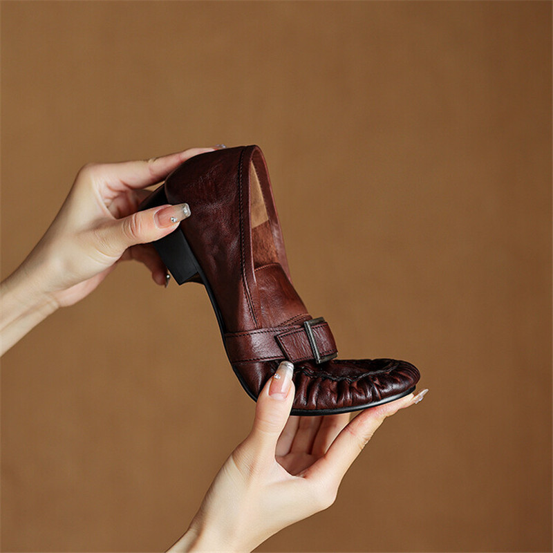 Escarpins en cuir véritable po - Women Fashion Nova avis et prix