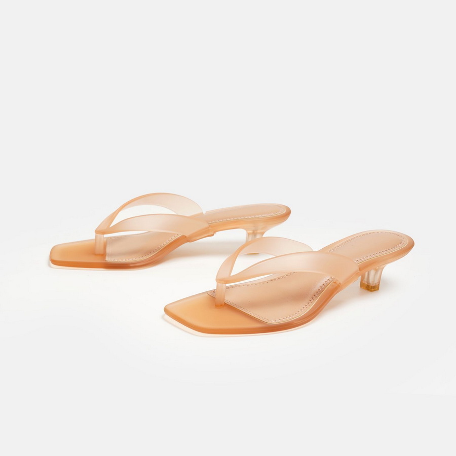 Sandales à lanières en PVC ver - Women Fashion Korean avis et prix