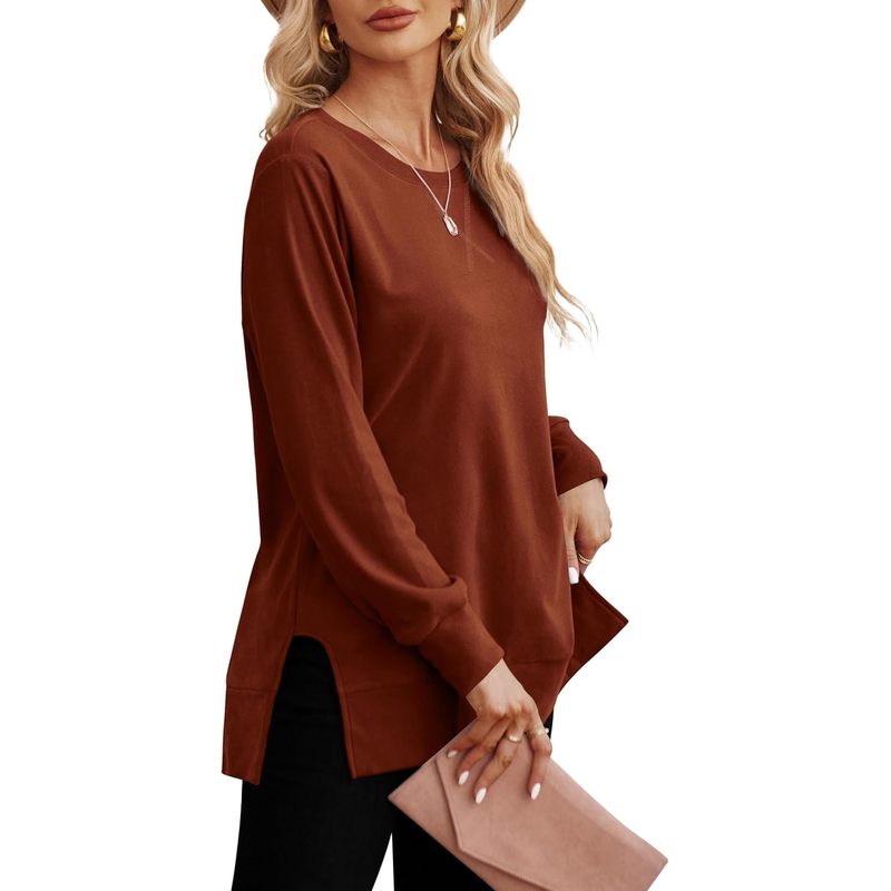 Sweat-shirt femme à fentes lat - Women'S Fashion Trends Fall 2025 avis et prix