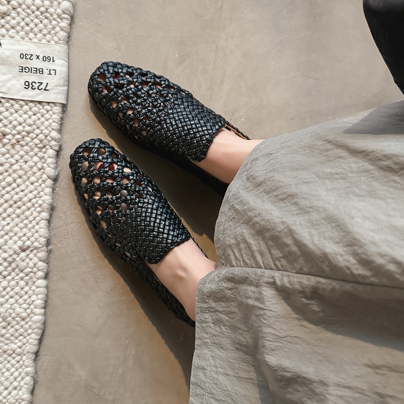 Sandales tressées en cuir véri - Women'S Fashion For Summer 2026 avis et prix