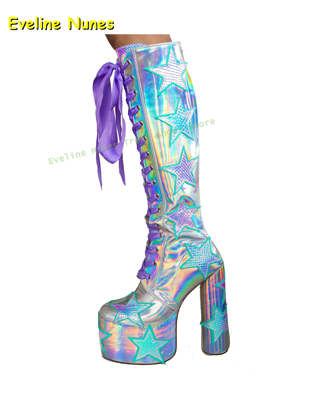 Bottes à plateforme multicolor - Women'S Fashion Boots 2025 avis et prix