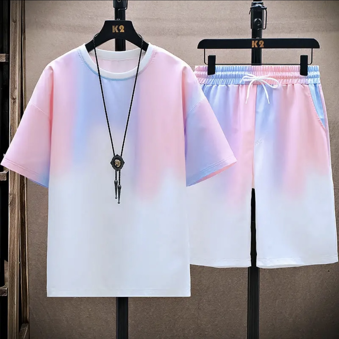 Nouvel ensemble d'été en soie  - Women Fashion Korean avis et prix