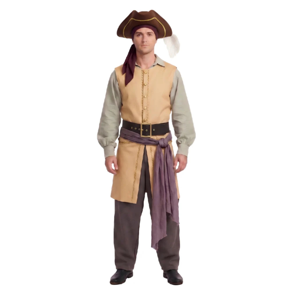Costume de cosplay de pirate C - Belted Shirt Dress avis et prix