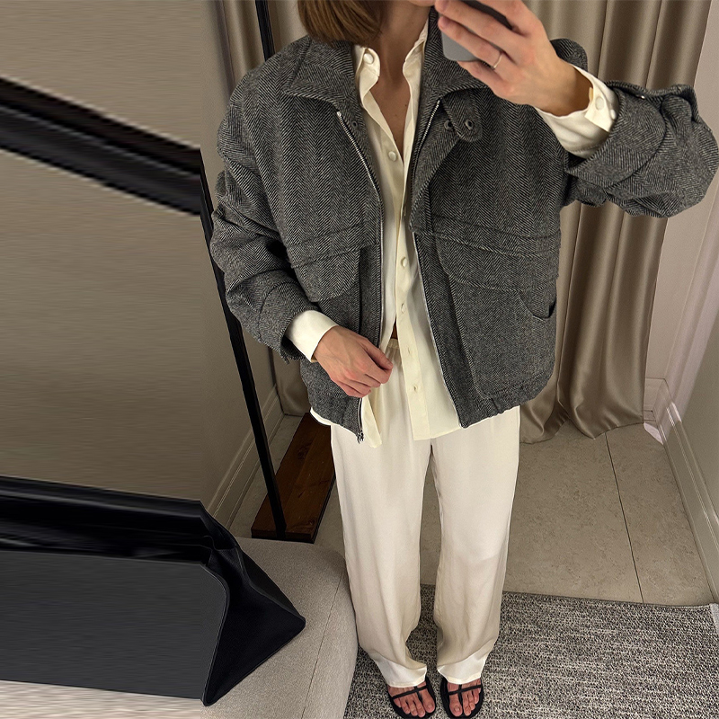 Chic élégant manteau col monta - Women'S Fashion Trends Fall 2025 avis et prix